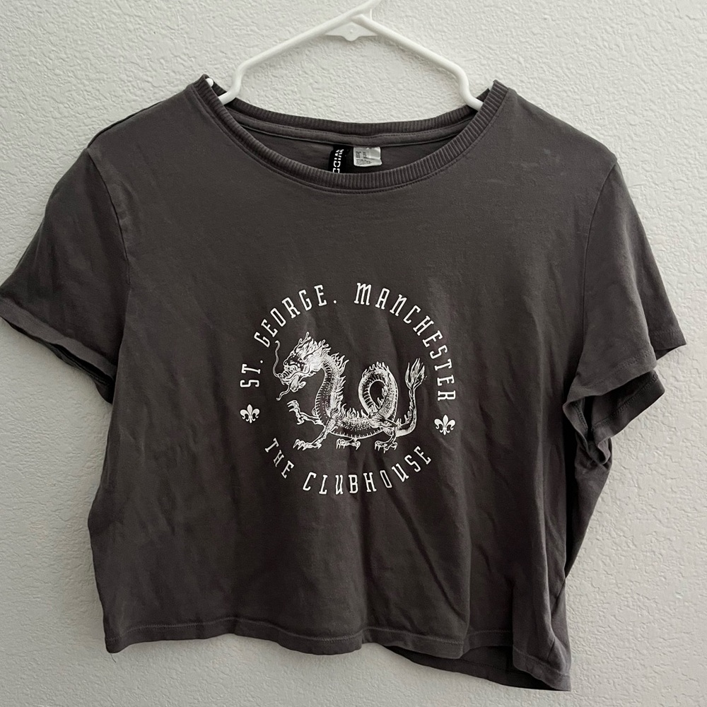 H&M Divided Cropped Top XL